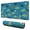 Blue Cartoon Dinosaurs-2, variant on Long Mouse Pads for Desk,Blue Cartoon Dinosaurs Party Pattern Desk Mats on Top Of Desks, Desk Mouse Pad Extra Large with 3mm Non-Slip Base and Stitched Edge for Gaming,Office,Work,Home 31.5"x11.8"