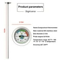 thumbnail image 1 of Stainless Steel Soil Thermometer Long Probe Temperature Gauge Indoor Meter Planting Meter Test Sensor Composting Garden Accessories, 1 of 8