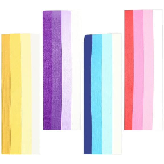 OUNONA  2160 Pcs Origami Star Holiday Construction Paper Assorted Colors Colored