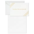 thumbnail image 4 of Hallmark Thank-You Notes (Diagonal Gold Stripes), 40 ct., 4 of 7