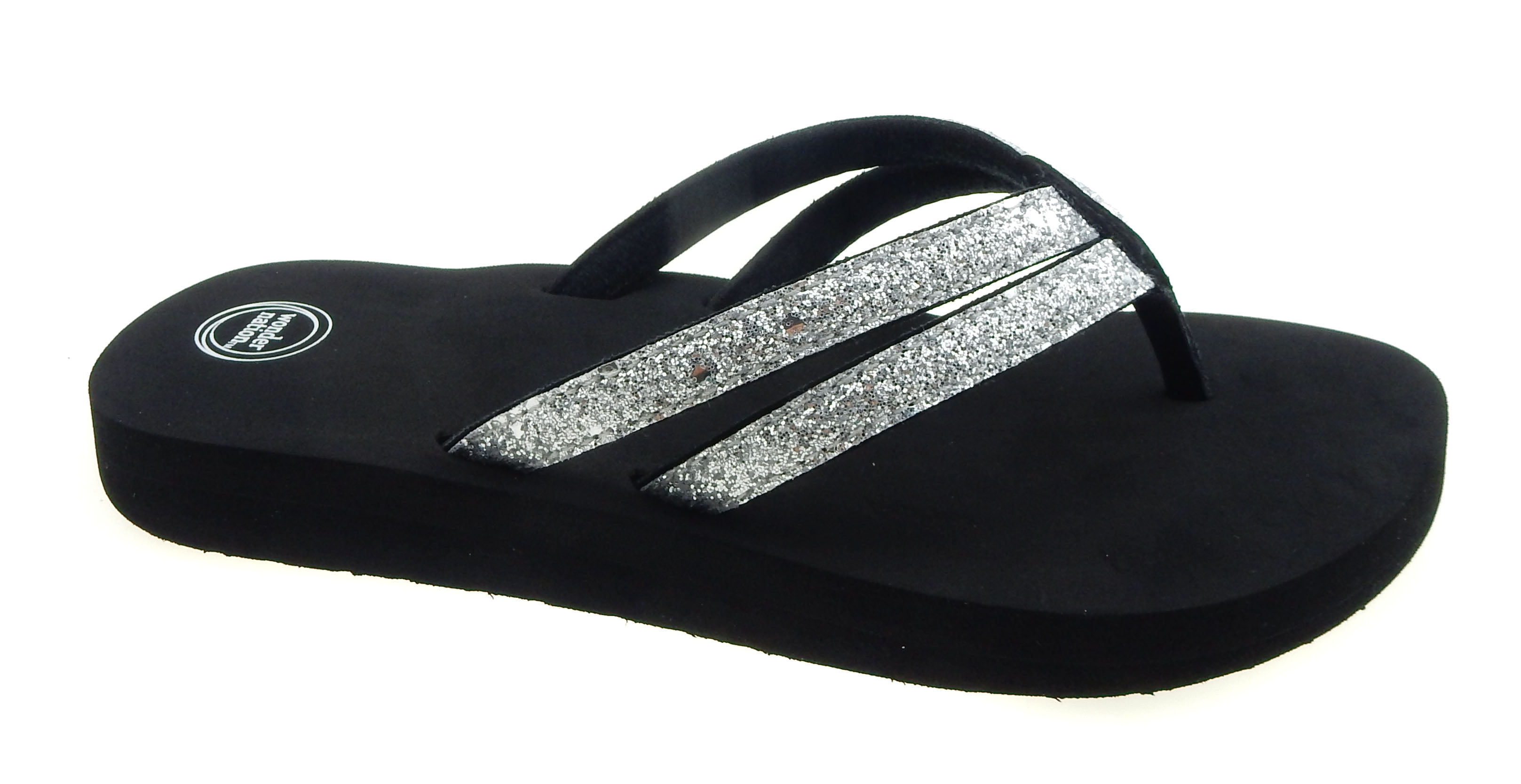 wedge flip flops walmart
