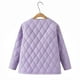 thumbnail image 5 of Parkas de manga larga para mujer, chaquetas acolchadas cálidas para mujer, chaqueta acolchada lisa de manga larga con estampado floral, abrigos con bolsillos, blusa para mujer, 5 of 9