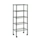 thumbnail image 1 of Estantería HealSmart HealSmart, resistente, 5 niveles, 54 cm de alto, cromada, 1 of 6