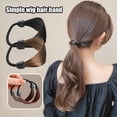 thumbnail image 2 of Carroterr Simple Wig Hair Band Women Girl's Straight Wig Elastic Band Hair T8O2 C0B6, 2 of 10