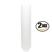 2 Boxes of Replacement Expres Water ROUV10MC Inline Filter Cartridge - Universal 10-inch Cartridge for Express Water 6 Stage UV Reverse Osmosis Filtration System - Denali Pure Brand