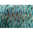 thumbnail image 4 of oneOone Cotton Silk Fabric Chevron Ikat Printed Fabric 1 Yard 42 Inch Wide, 4 of 4