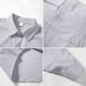 thumbnail image 5 of Ceisia Men's Oversize Striped Gradient-Print Long-Sleeve Button-Down Shirt for Spring/Summer Casual Gift, 5 of 9