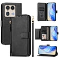 thumbnail image 3 of Funda para Motorola Edge 50 Ultra Cartera de Mano con Cremallera y Correa Cruzada Desmontable, 3 of 5