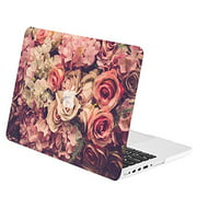 TOP CASE - Retina 15-Inch Floral Pattern Rubberized Hard Case for Macbook Pro 15" with Retina Display Model: A1398 - Lavish Floral