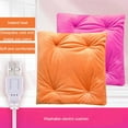 thumbnail image 2 of Guardoinrt Coussin Chauffant Électrique pour Temps Froid Réutilisable Orange Jaune, 2 of 6