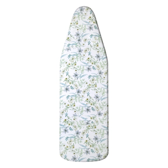 NonSlip Ironing Board Cover 70x45cm Fabric Floral Board Case for Most Standard Ironing Boards Replacement