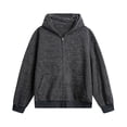 thumbnail image 5 of MHFRRA Sudadera con Capucha de Manga Larga para Hombre, Estilo Informal, para Exteriores, Otoño E Invierno Negro, 5 of 5