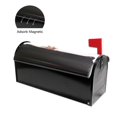 thumbnail image 5 of 25.4x20.78" Magnetic PVC Mailbox Cover Letter Box Cover Mailbox Wraps Post for Holiday Garden Yard Decor Butterfly with Flag Pattern, 5 of 9