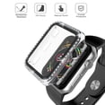 thumbnail image 2 of For Apple Watch Case with HD Tempered Glass Screen Protector for iWatch Series 3/2/1, Takfox Full Cover Bling Diamond Crystal Rhinestone Protective Case 42mm-Clear, 2 of 7