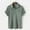 Green, variant on Fashion T-Shirts for Men, Men's Summer Fashion Short Sleeve Casual Solid Color Button-Up Shirts
