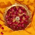 thumbnail image 3 of Diya Shape Flower Decorative Urli Bowl for Home Handcrafted Bowl for Floating, 3 of 6