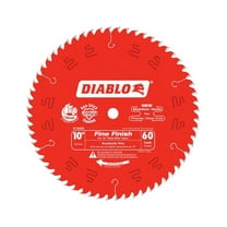 Diablo 10 in. Dia. x 5/8 in. Fine Finish Carbide Saw Blade 60 teeth 1 pk