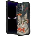 thumbnail image 1 of Compatible with iPhone 14 Pro Phone Case, cat-kitty-14 Case Silicone Protective for Teen Girl Boy Case for iPhone 14 Pro, 1 of 1