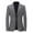 07-Grey, variant on Mens Suit Jacket Autumn Winter New Long Sleeve Lightweight High End Casual Business Wedding Party Banquet Coat Top,Size 185