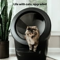 thumbnail image 3 of Whisker Litter-Robot 4 Core Bundle, Self-Cleaning Cat Litter Box with Accessories, Black, 3 of 7
