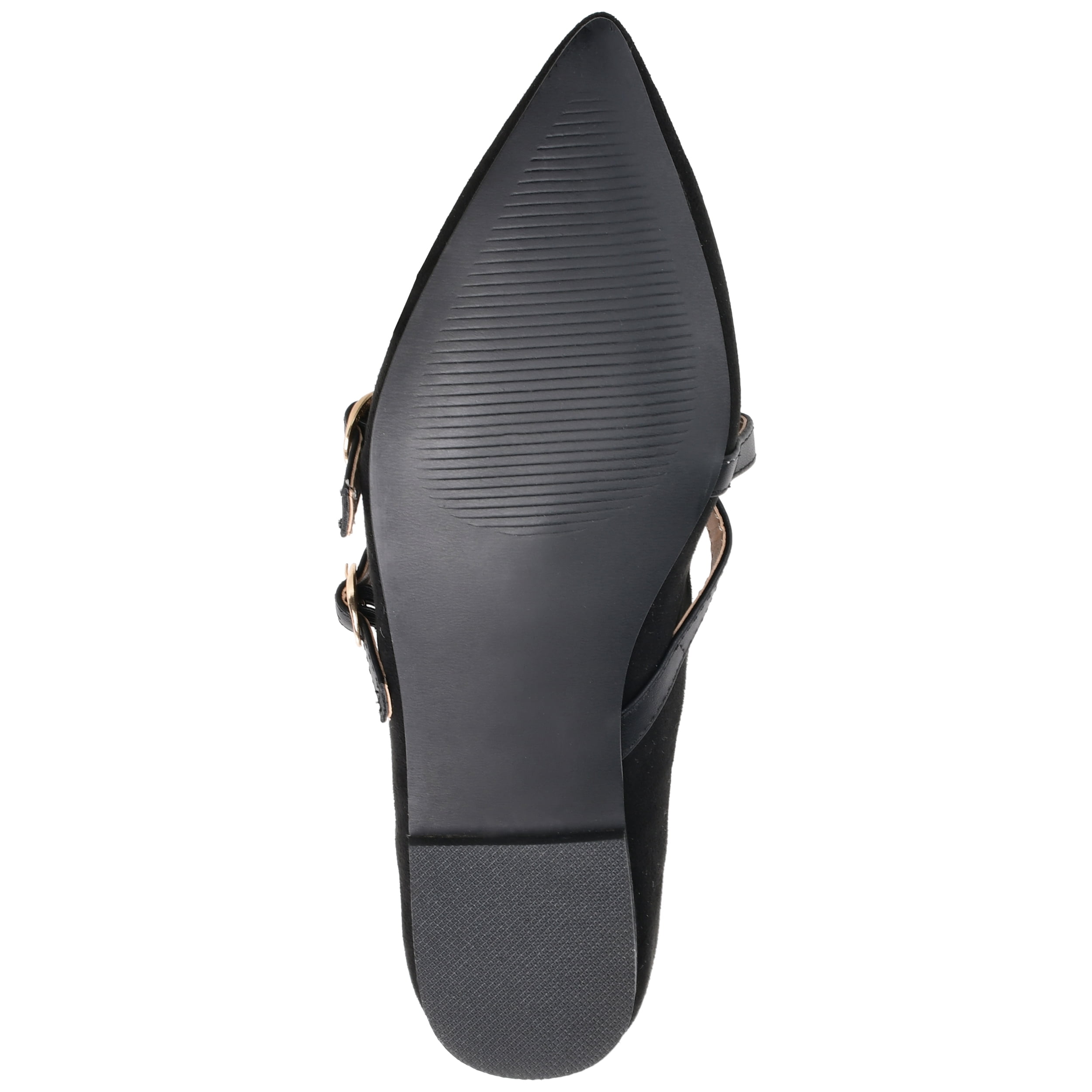 Journee Womens Patricia Slip On Pointed Toe Ballet Flats, Widths Available