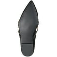 thumbnail image 6 of Journee Womens Patricia Slip On Pointed Toe Ballet Flats, Widths Available, 6 of 10