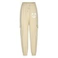 thumbnail image 4 of Womens Jogging Pants Casual Sweatpants With Pocket Elastic Waist Pants For Workout Running, 4 of 7
