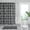 B, variant on Floral Bathroom Shower Curtain With Detachable Liner, No Drill Split Rings Waterproof Partition Curtain, Light Transparent Shading Bath Door Curtain For Home Bathroom Decor