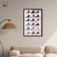 thumbnail image 3 of Ambition Grind Sneakers Shadowbox Print Sneaker Wall Decor by Art Remedy, Black Frame, 24 x 36, 3 of 7