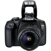 Canon EOS Rebel T7 DSLR Camera with 18-55mm Lens (Wi-Fi) Bundle with Bag, 64GB Memory Card & Accessories (International Model)
