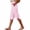 1-Pink, variant on Women's Striped Linen Capri Pants 2026 Summer Loose Fit Straight Leg Capris Drawstring Elastic Waist Split Hem Button Decor Casual Beach Cropped Pant with Pockets 1-Blue XXL