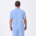 thumbnail image 5 of Kalauyu Mens Short Sleeve Golf Shirts Turn Down Collared with Button Casual Breathable Golf Summer Tops, 5 of 5