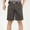 Dark Gray, variant on JingHai Men's Classic Weekend Oxford Pleated Front Golf Shorts Sports Gym Shorts Dress Shorts White S