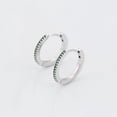 thumbnail image 4 of Arracadas Churumbela Pave Esmeralda Uñas Oro 18k Lam blanco Unitalla, 4 of 7