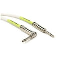 thumbnail image 3 of Ernie Ball 10' Straight / Angle Instrument Cable White - P06049, 3 of 4