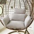 thumbnail image 2 of ChicYu Single Swing Chair Cushion Home Hanging Chair Pad Indoor Outdoor Cradles Chair Cushion Comfortable Pad for Hanging Swings and Cradles Chairs, 2 of 5