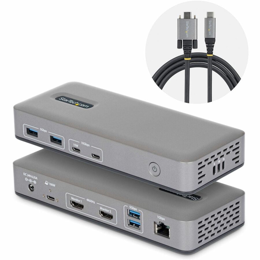Anker Docking Station, KVM Switch for 2 Laptops, Dual 4K Monitor