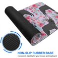 thumbnail image 6 of Long Mouse Pads for Desk,French Bulldog and Flower Desk Mats on Top Of Desks, Desk Mouse Pad Extra Large with 3mm Non-Slip Base and Stitched Edge for Gaming,Office,Work,Home 35.4"x15.7", 6 of 6