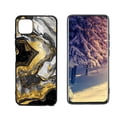 thumbnail image 1 of Compatible with Boost Mobile Celero 5G Phone Case, Golden-Marble Case Men Women, Flexible Silicone Shockproof Case for Boost Mobile Celero 5G, 1 of 1