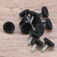 Masteelf 12 PCS Heavy Duty Furniture Leveler Adjustable Tee Nuts Leg