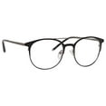 thumbnail image 2 of Ernest Hemingway Blue Light Filter A/R Lenses Reading Glasses Satin Black/Silver 52mm H4810, 2 of 2