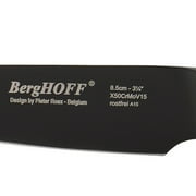 BergHOFF Ron Stainless Steel Paring Knife, Black