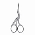 thumbnail image 1 of 3.7" Stainless Steel Tip Classic Scissors Crane Design Sewing Scissors Tools Small Shear for Embroidery, Craft, Needle Work, Art Work Everyday Use Gold Cross Stitch Scissor, 1 of 7