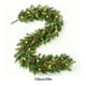 thumbnail image 3 of Red Plastic Christmas Tree Shaped Ball Ornaments for Holiday Window and Tree Decorations, 3 of 7