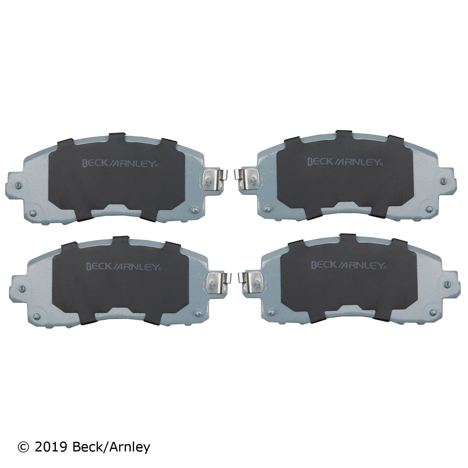 BeckArnley 085-2092 Premium Asm Brake Pads