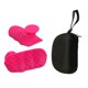 thumbnail image 5 of Empuñaduras para levantamiento de pesas, empuñaduras para dominadas, empuñaduras ergonómicas portátiles para gimnasio, sin dedos Rojo, 5 of 9