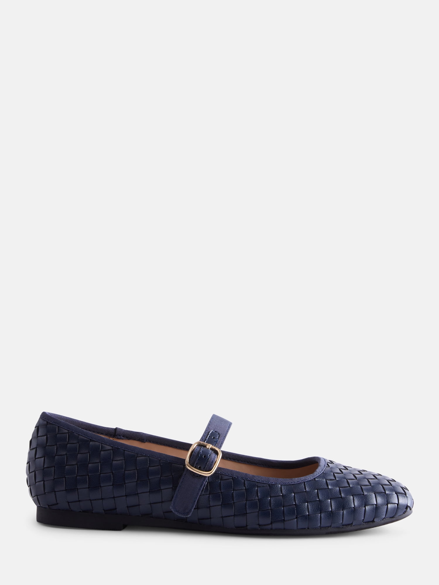 Scenario Women's Woven Mary Jane Flats