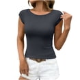 thumbnail image 2 of Wowcloth Woman Boat Neck Top, Slim Fit Slimming Design, Casual Fashion Comfortable for Daily Wear, 2 of 7