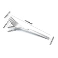 thumbnail image 3 of Danhjin Fork 304 Stainless Steel Watermelon Fork- Multi-purpose Fruit Fork- Can Be Cut Into Pcs Fruit Cutting Fork- Portable Tableware Plastic Forks, 3 of 9