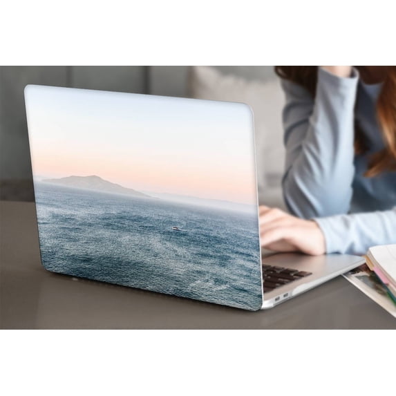 KSK KAISHEK Plastic Hard Case Cover Only Compatible 2022.0 Rel. MacBook Air 13.6 Inch Retina Display Touch ID + Black Keyboard Cover Model: A2681 Pink series 0371